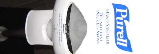Picture of hand sanitzer despenser