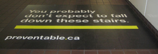 Granville Skytrain Floor Mural Have You Walked On These?