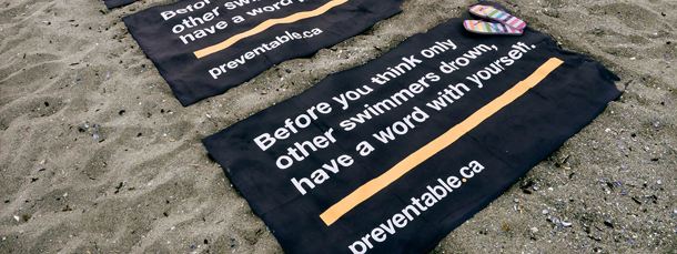 Preventable_Towel Preventable Beach Towel