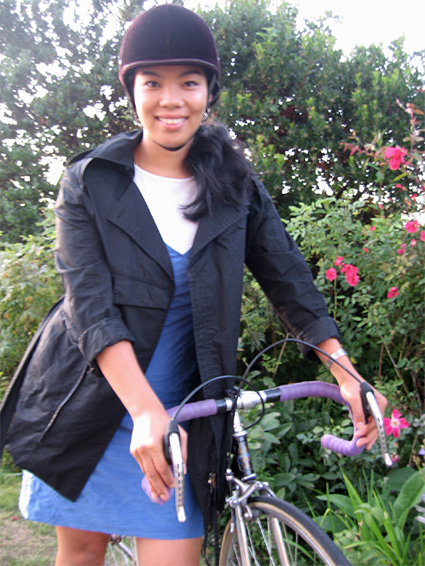 Anna - Cyclist - Helmet Wearer
