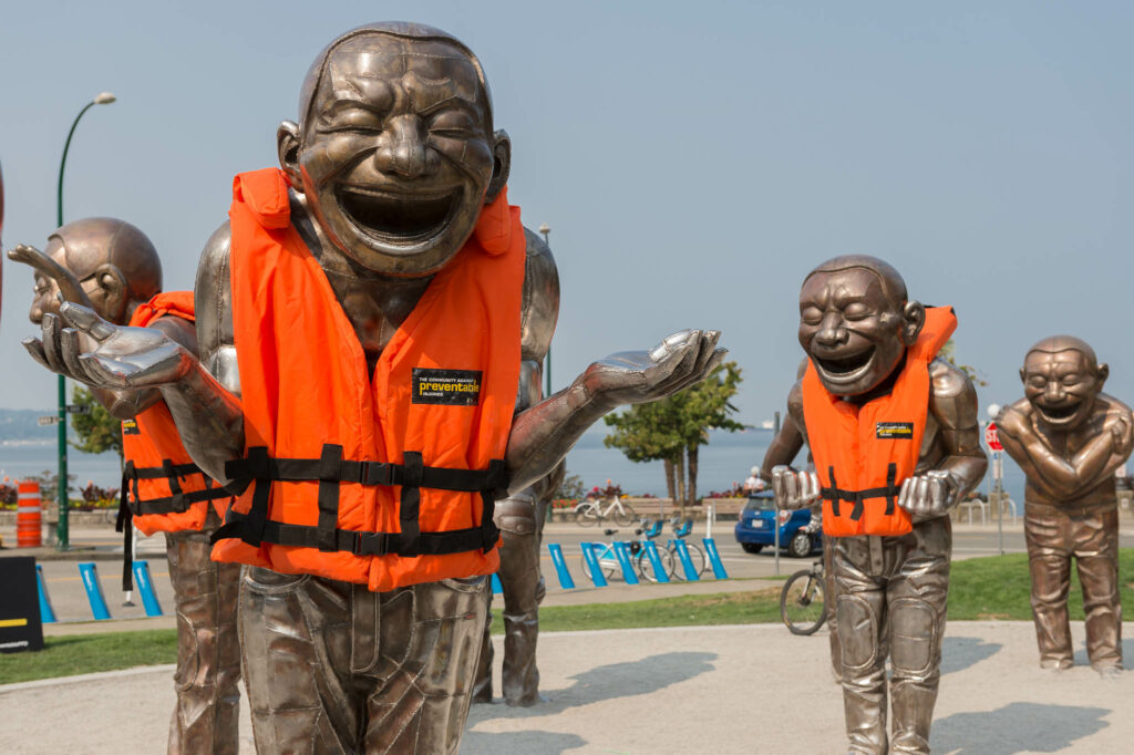 Laughing lifejackets